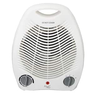 Black+Decker 1,500-Watt Desktop Space Heater White Open Box