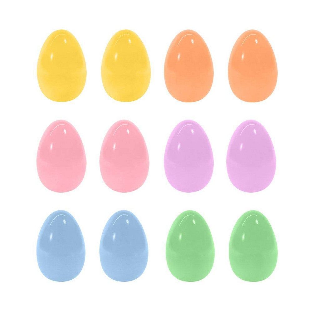 12ct Easter Plastic Fillable Eggs - Spritz - New