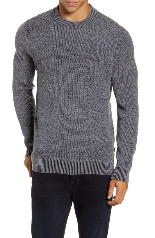 New - Men's Ted Baker London Mixme Crewneck Sweater - Size 6- Designer