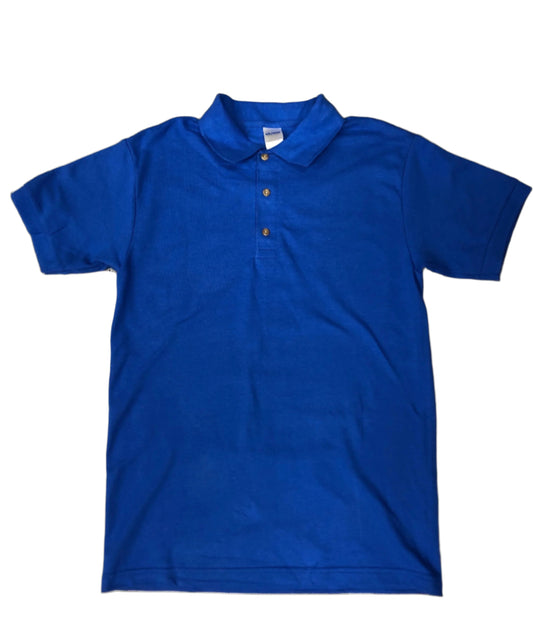 Unisex Adult - Ultra Pique Polo - Short Sleeve - Royal Blue (Duke) - Small - New