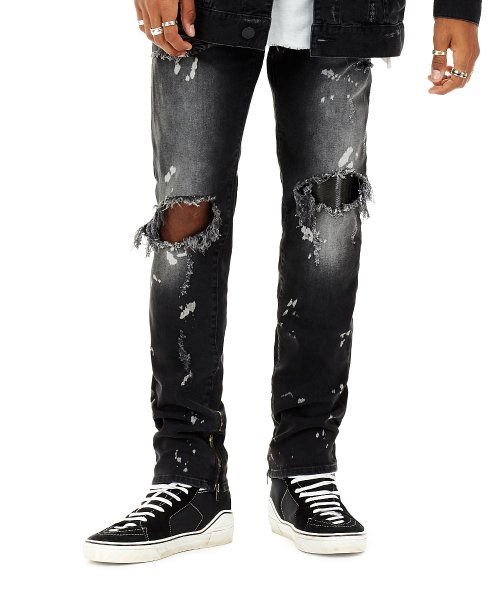 True Religion Dark Cyber Rebel Rocco Jeans - Size 36 New