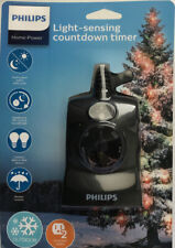Philips Outdoor Light-Sensing Plug-in Countdown Timer - New