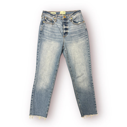 Jeans Skinny By Universal Thread In Blue Denim, Size:6