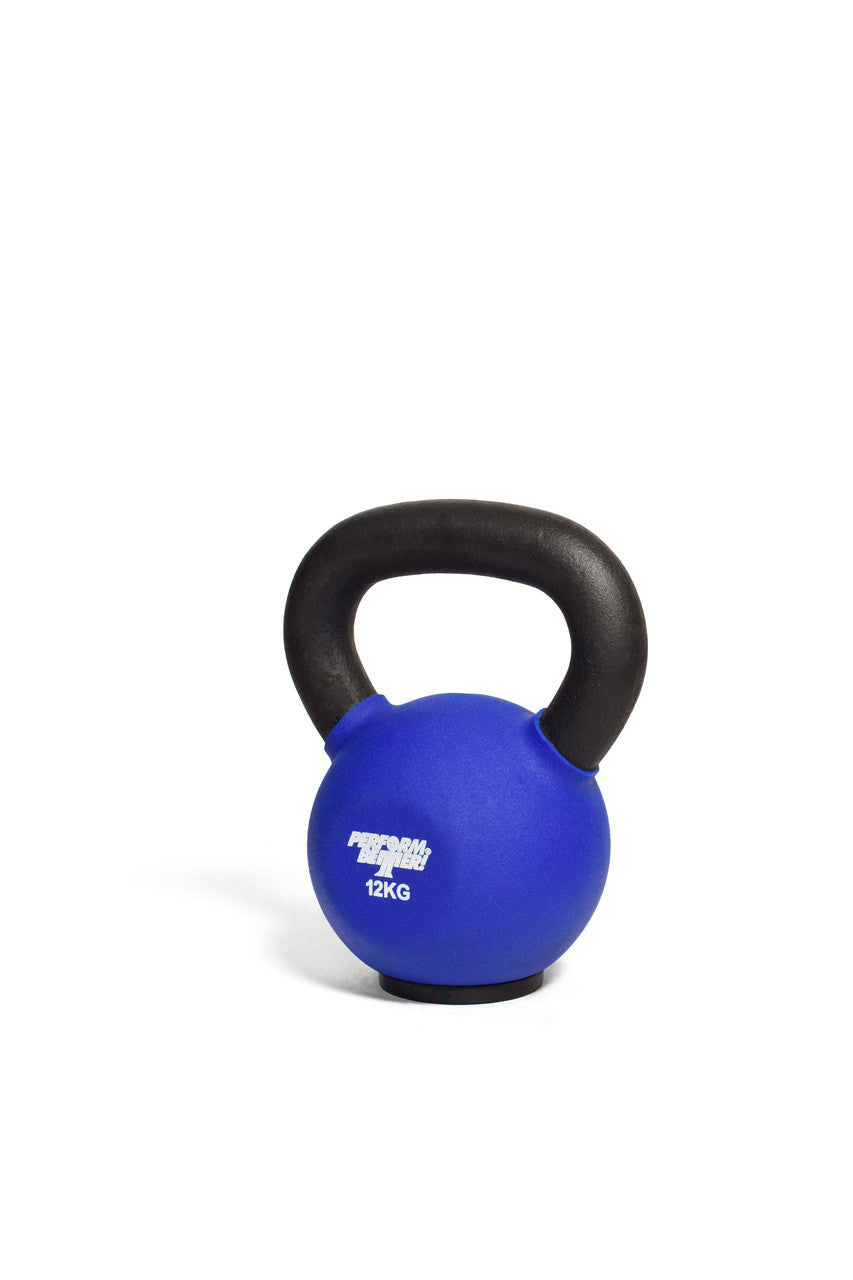 12kg First Place Neoprene Kettlebell- Blue- Used