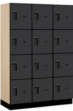 Load image into Gallery viewer, Salsbury 18&quot; Wide Four Tier Wood Locker - Used
