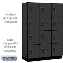 Load image into Gallery viewer, Salsbury 18&quot; Wide Four Tier Wood Locker - Used
