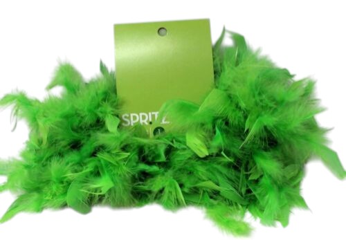 Feather Boa - St Patrick's Day Irish Green Feathers - New