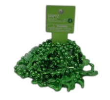 Spritz Green St Patrick's Beaded Necklaces 4 Count - New