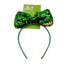 Spritz St Patrick's Day Emerald Green Headband  - New