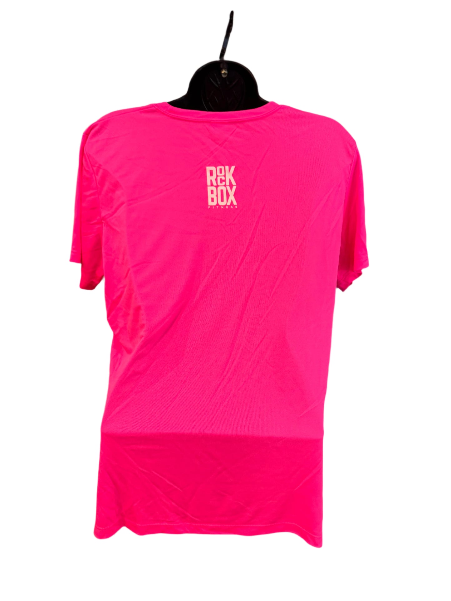 RockBox Fitness - Women's Dry-Fit T-Shirt Roc logo - New