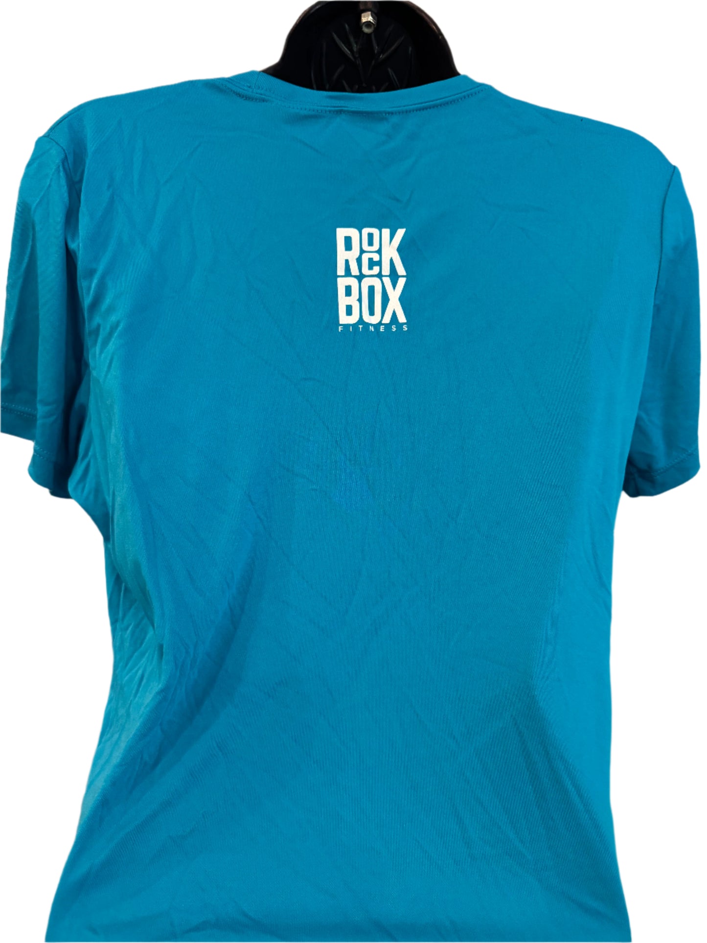RockBox Fitness - Women's Dry-Fit T-Shirt Roc logo - New
