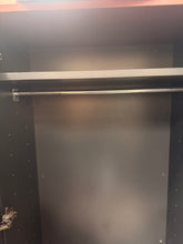 Load image into Gallery viewer, 2 Door Wardrobe - Wood Composite - Grey &amp; Cherry Finish - Used
