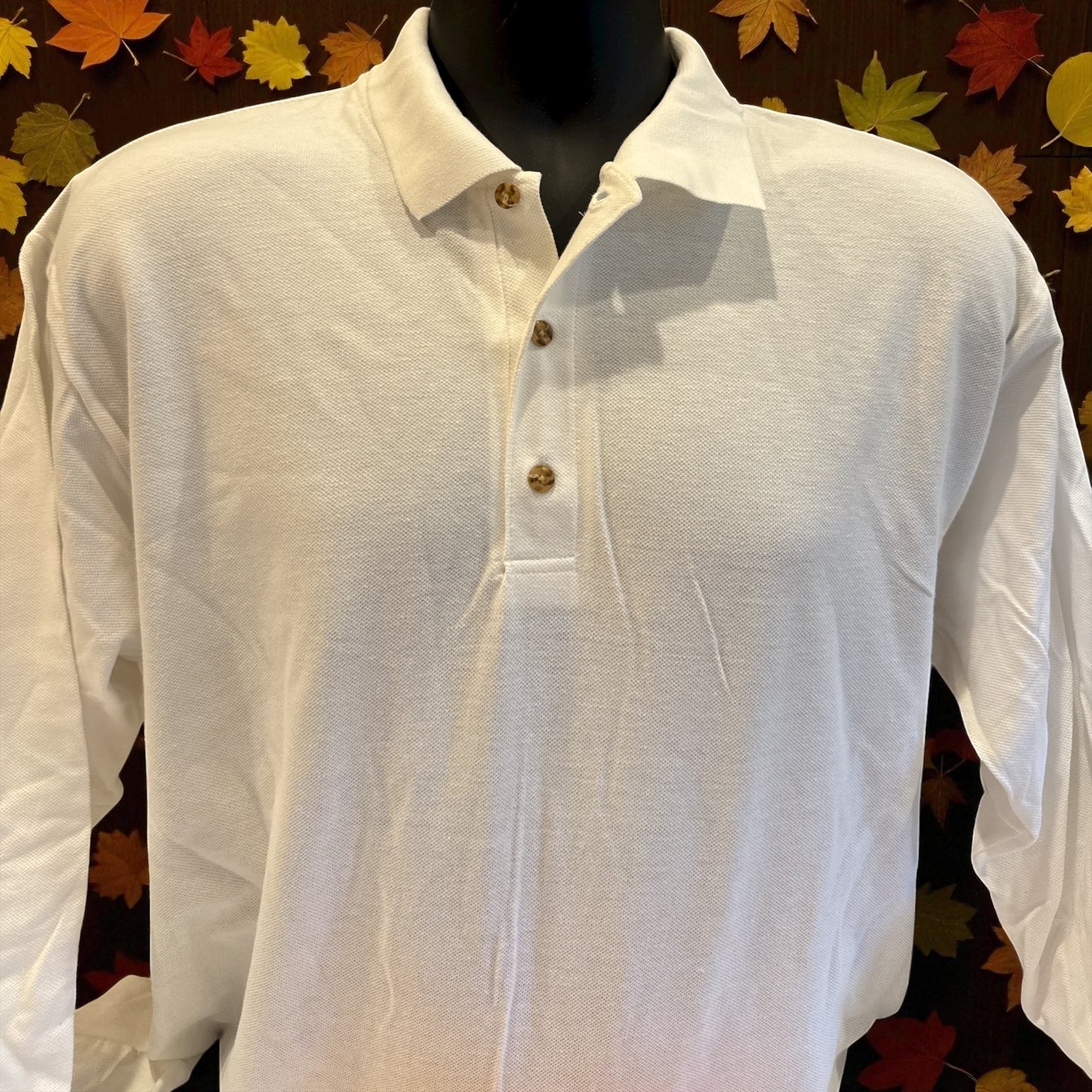 Gildan Unisex Adult - Ultra Pique Polo - Long Sleeve - New