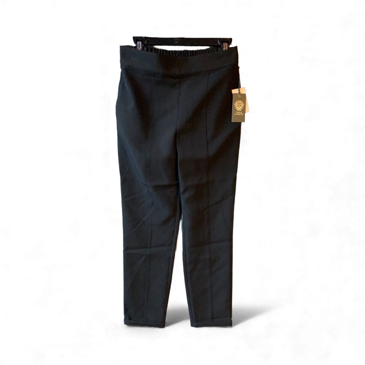 Women's Vince Camuto Slim Leg Pants - Rich Black - Petite sized New