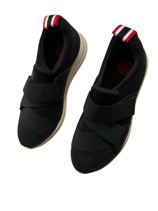 Tory Burch Triple-Strap Hook-and-Loop Sneakers - Size 5.5 - New