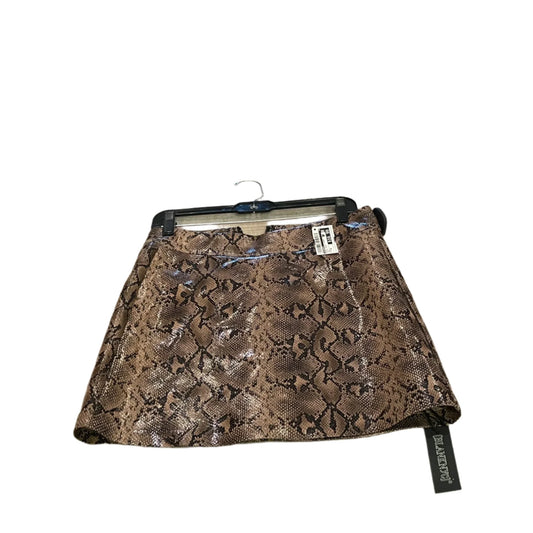 Skirt Mini & Short By Blanknyc In Animal Print, Size: 26