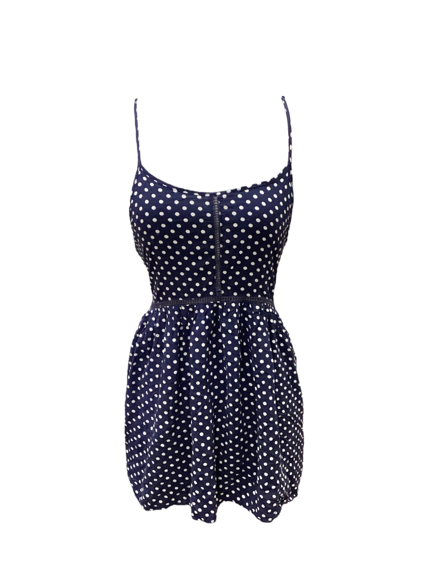 Blue & White Top Sleeveless , Size S