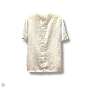 Top Short Sleeve By Calvin Klein In Aqua, Size: L