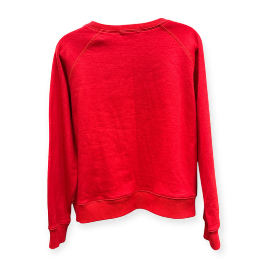 Sweatshirt Crewneck By Rebecca Minkoff In Red, Size: Xl