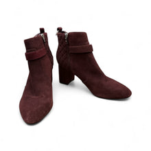 Load image into Gallery viewer, Boots Ankle Heels By Marc Fisher In Maroon, Size: 8.5
