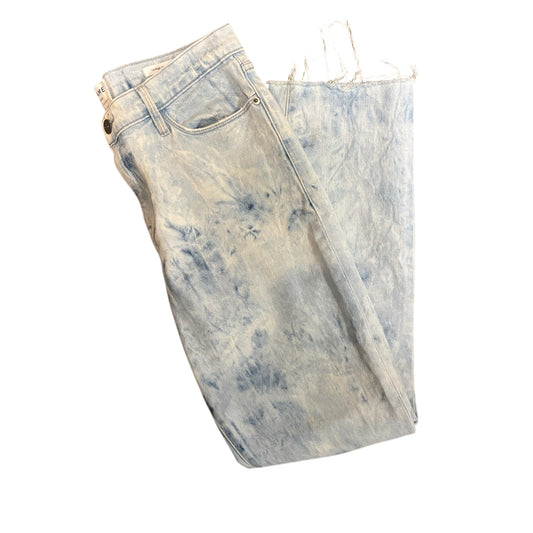 Jeans Straight By Frame In Blue Denim, Size: 6