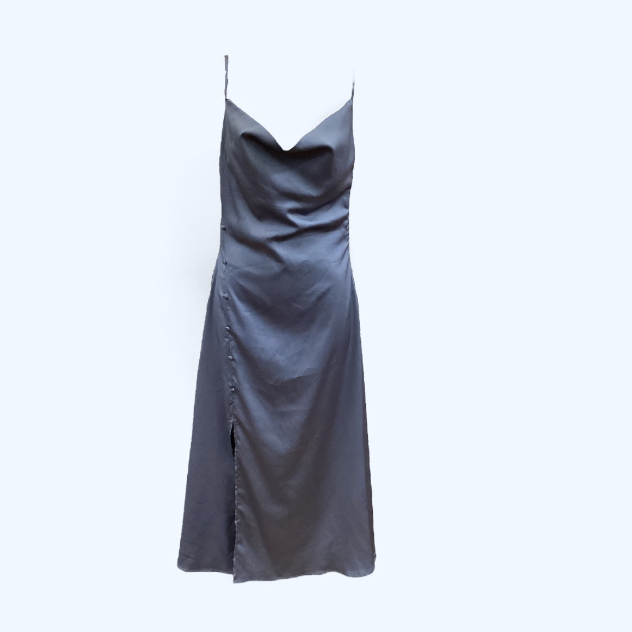 Dress Casual Maxi  In Blue, Size: Xs