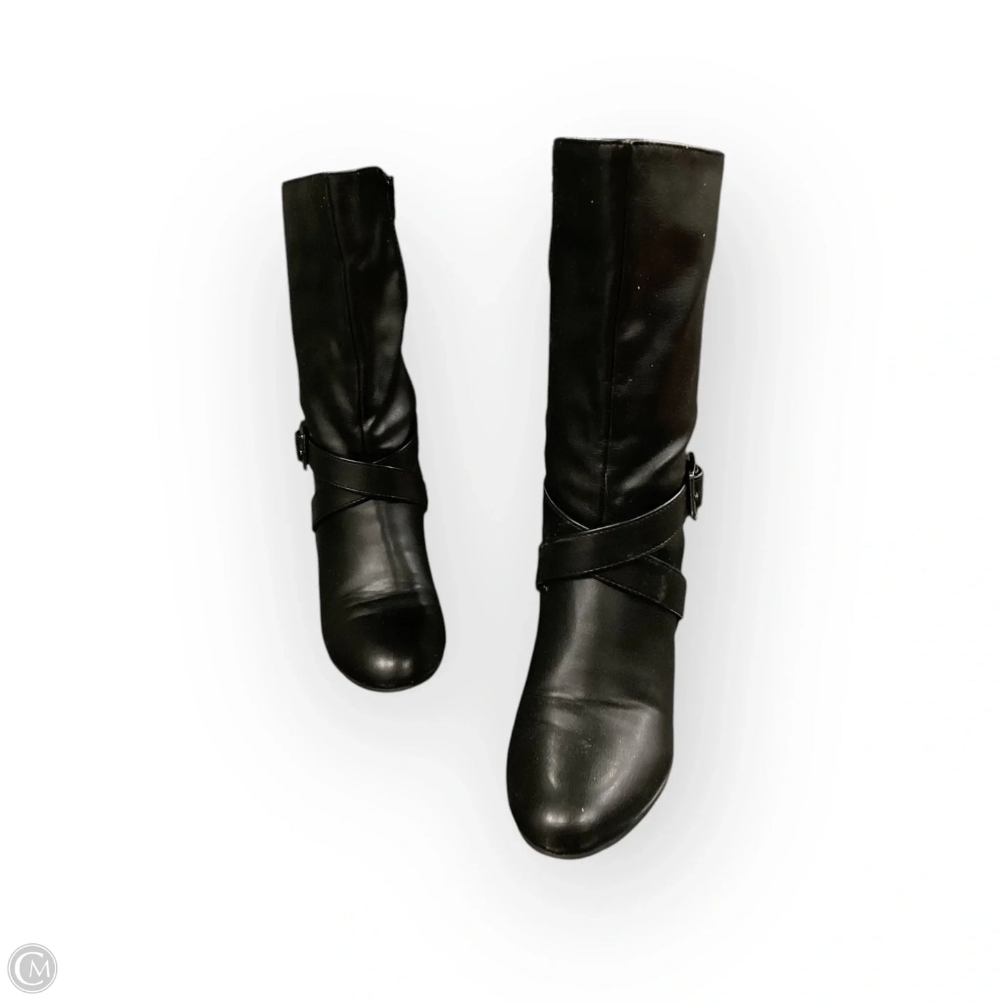 Boots Mid-calf Heels By Kendra Scott In Black, Size: 5