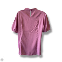 Load image into Gallery viewer, Top Short Sleeve By Allegra K In Purple, Size: L
