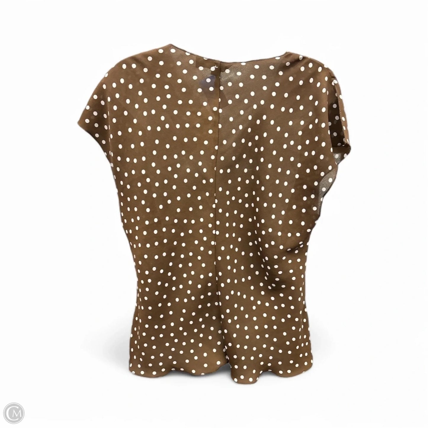 Top Sleeveless By Kasper In Brown, Size: 16