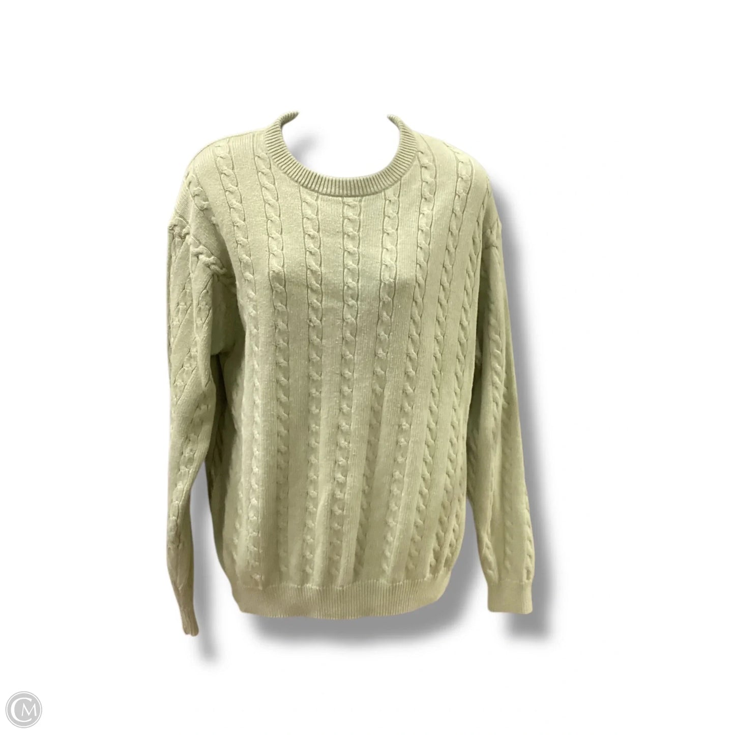 Sweater By Belford In Green, Size: M