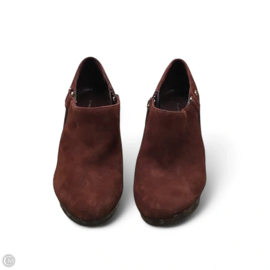 Shoes Heels Stiletto By Bandolino In Maroon, Size: 7