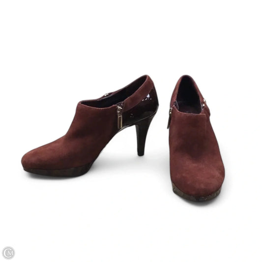 Shoes Heels Stiletto By Bandolino In Maroon, Size: 7