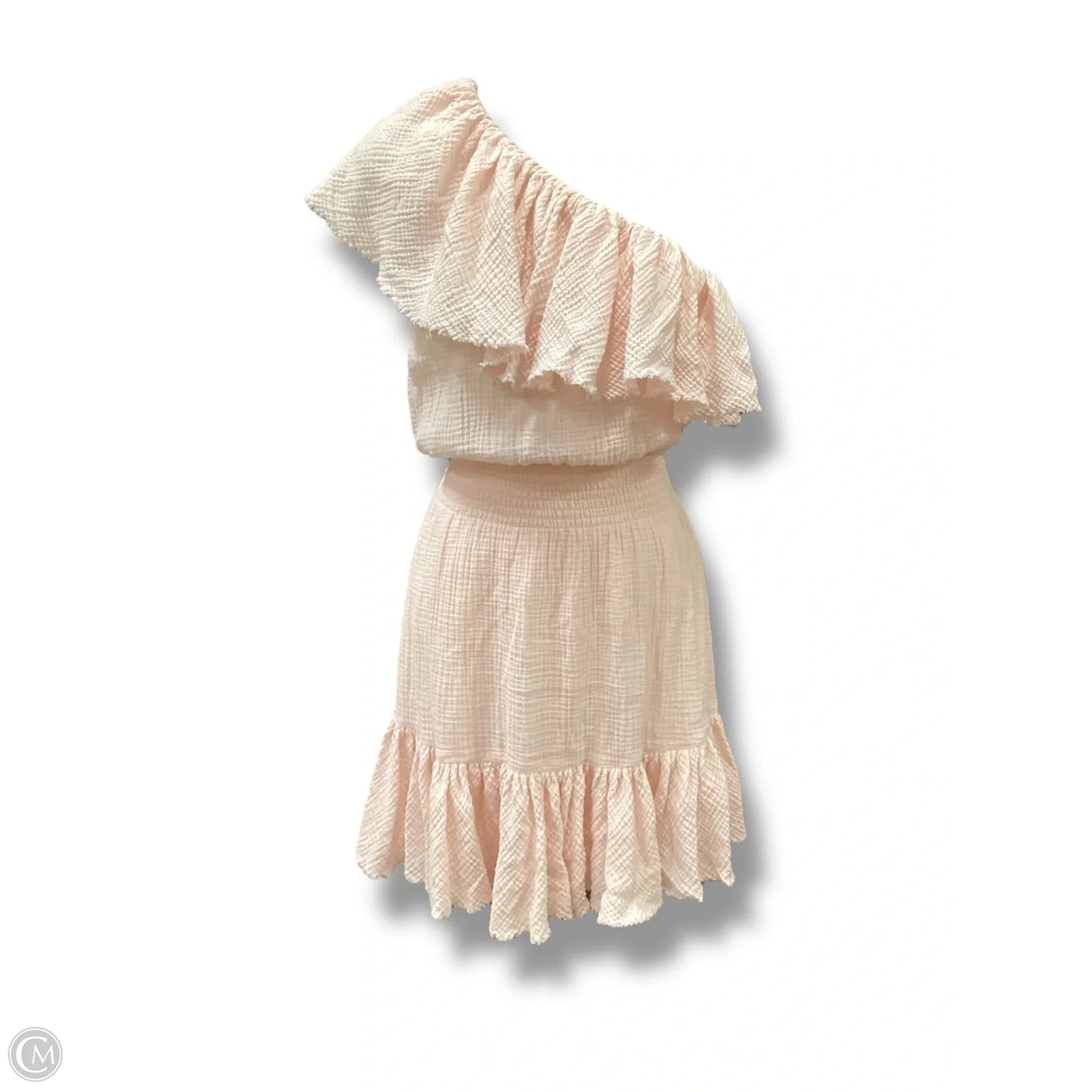 Dress Casual Midi By Rebecca Taylor In Pink, Size: 8
