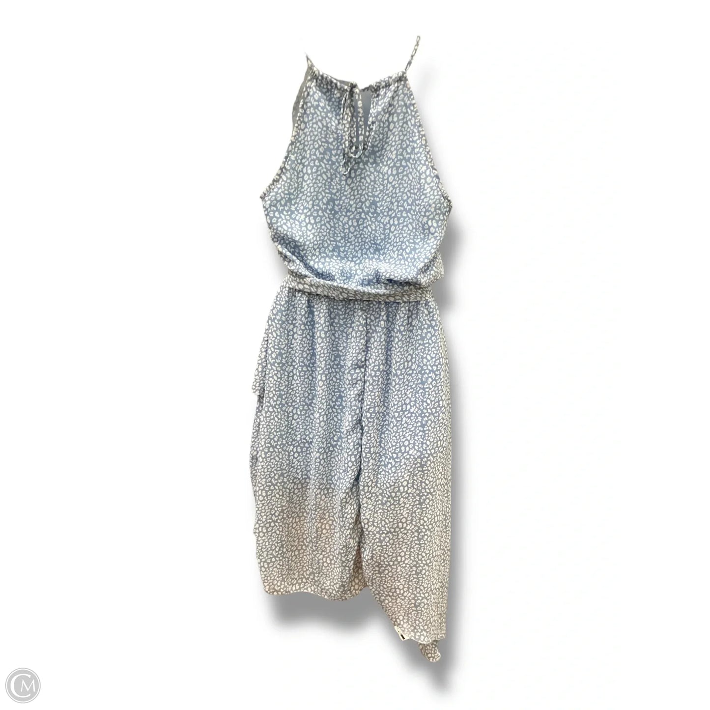 Dress Casual Maxi  In Blue & White, Size: S