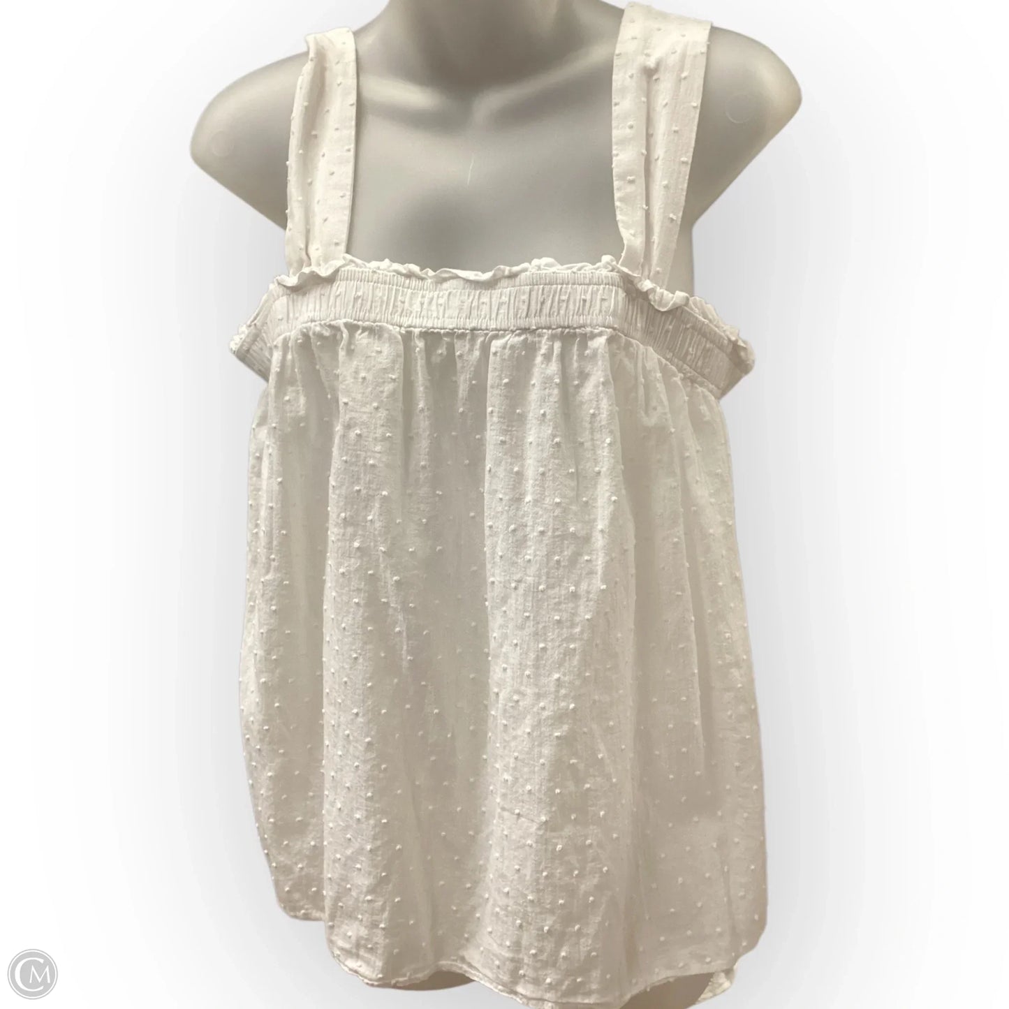 Tank Top By Loft In White, Size: M
