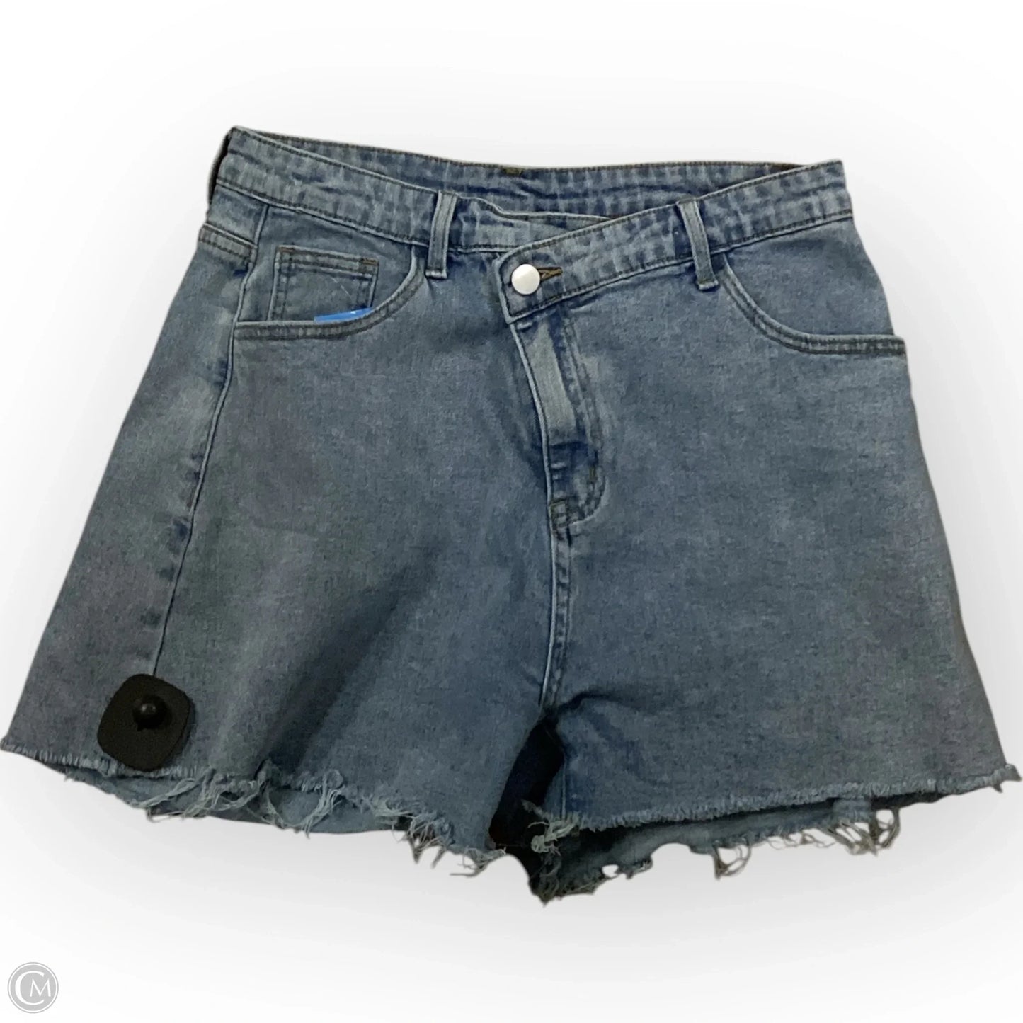 Shorts By Clothes Mentor In Blue Denim, Size: L