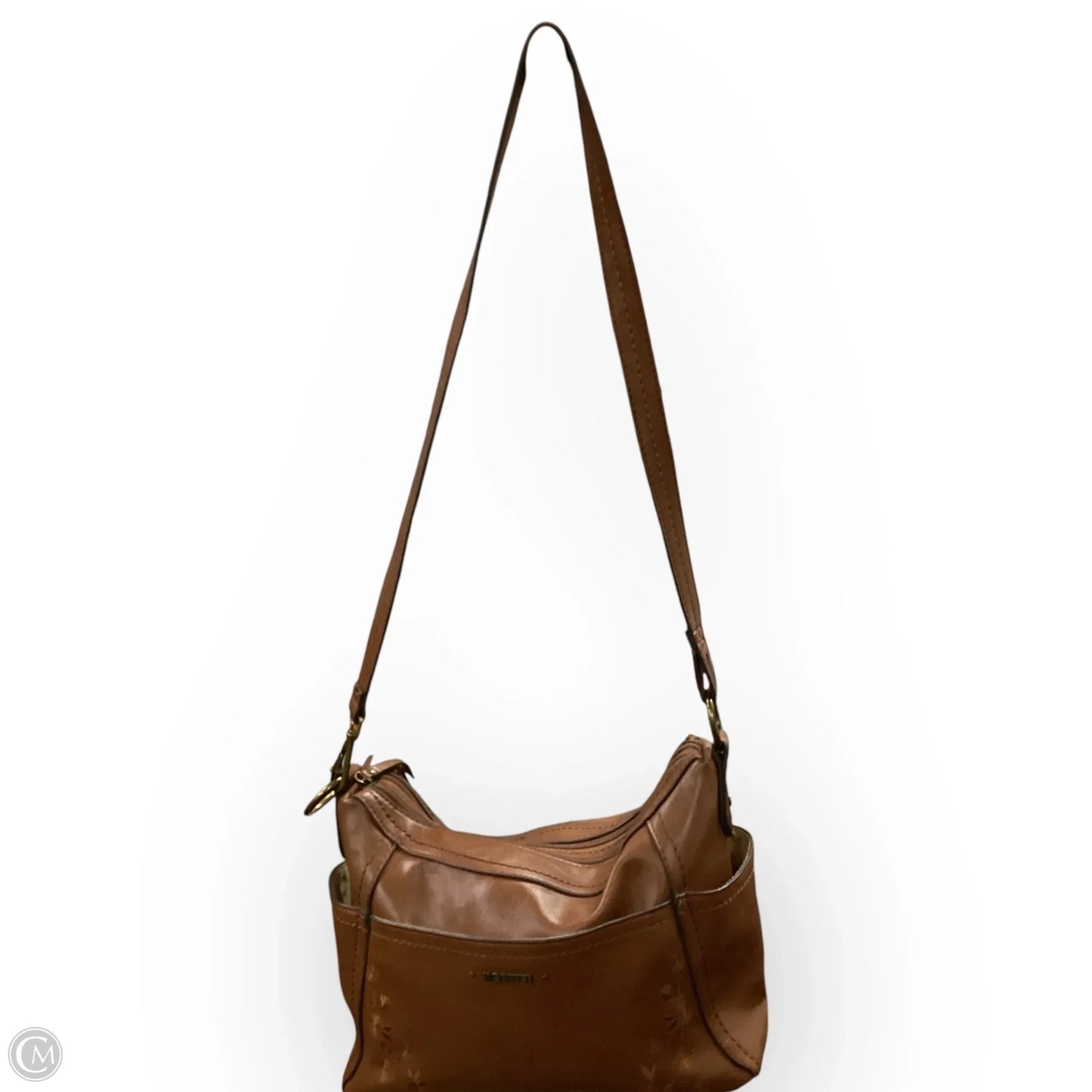 Handbag Leather By Rosetti, Size: Medium