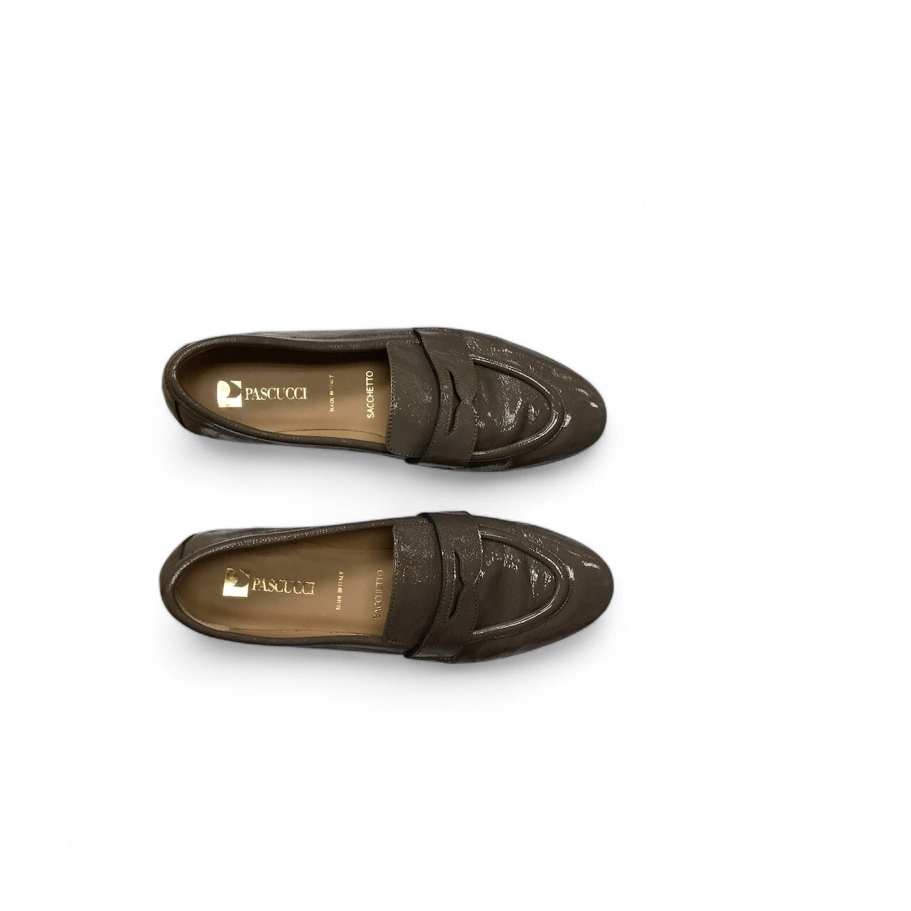 Shoes Flats  In Brown, Size: 7.5
