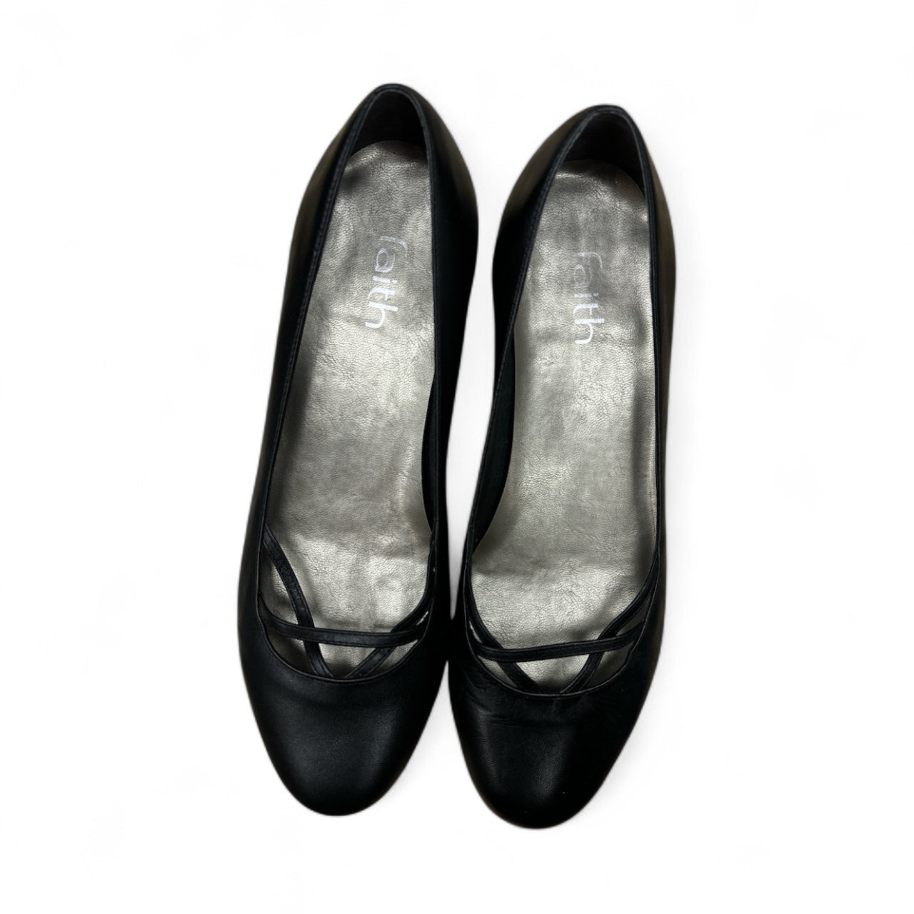 Shoes Flats  In Black, Size: 8