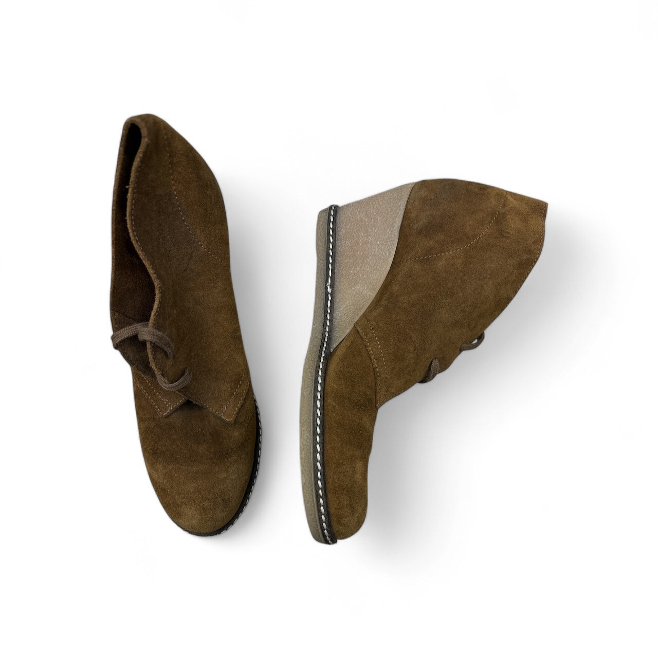 Boots Ankle Heels By J. Crew In Brown, Size: 6.5