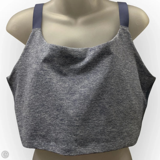 Athletic Bra By Clothes Mentor In Blue, Size: Xl