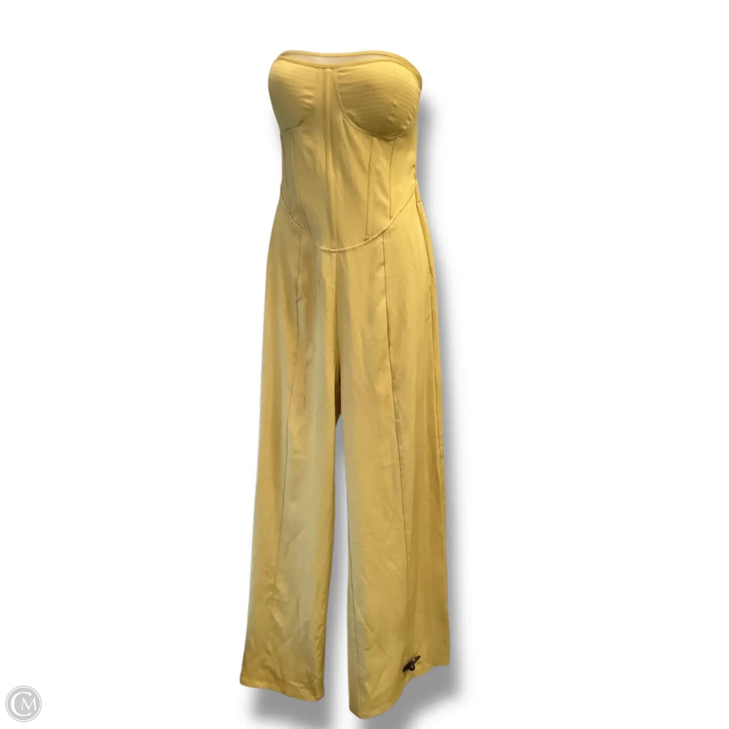 Jumpsuit By Fashion Nova In Yellow, Size: L