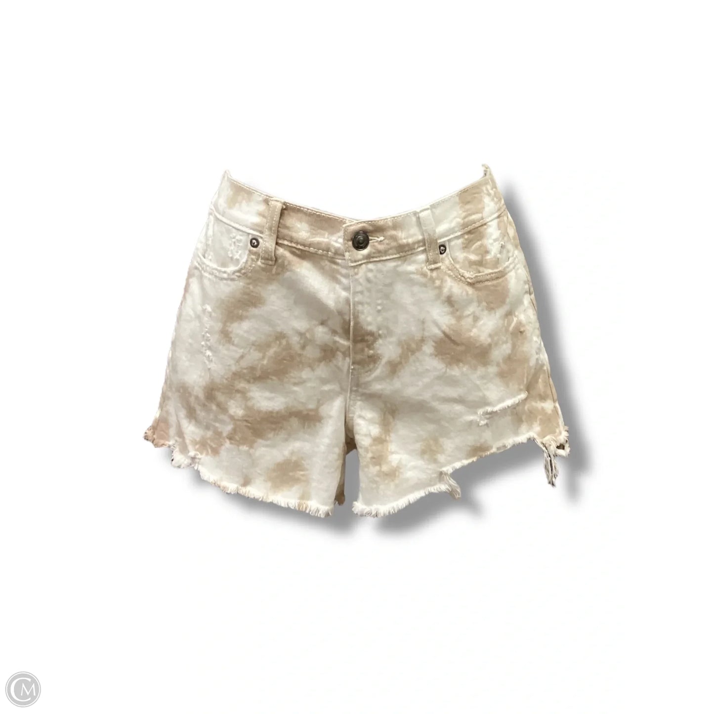 Shorts By Aerie In Cream & White, Size: Xs