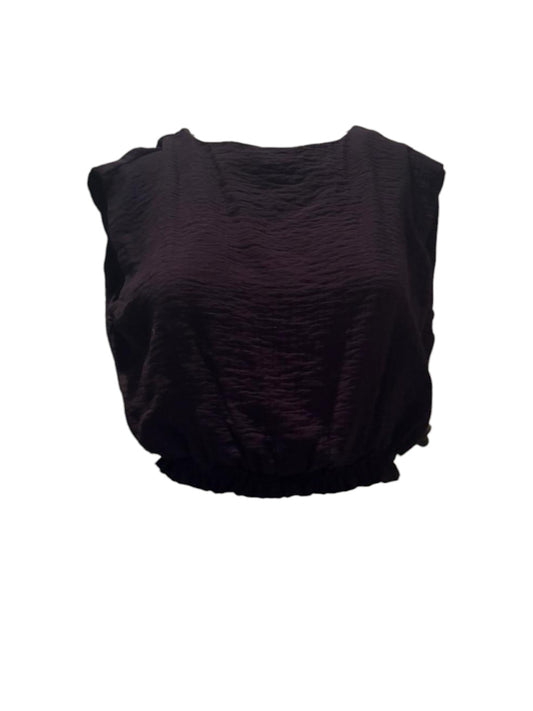 Top Sleeveless Basic By A New Day In Black, Size:M