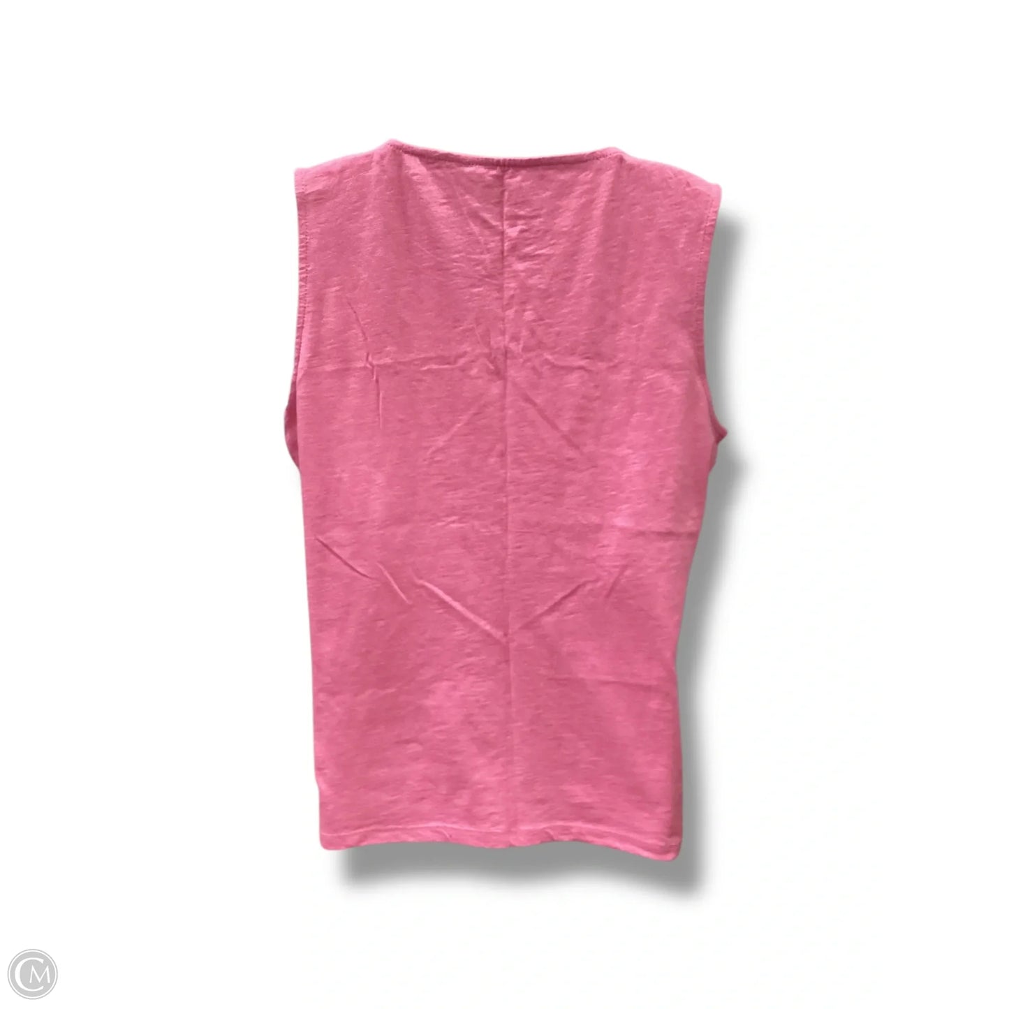 Top Sleeveless By Talbots In Pink, Size: M