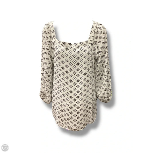 Top Long Sleeve By Loft In Floral Print, Size: S