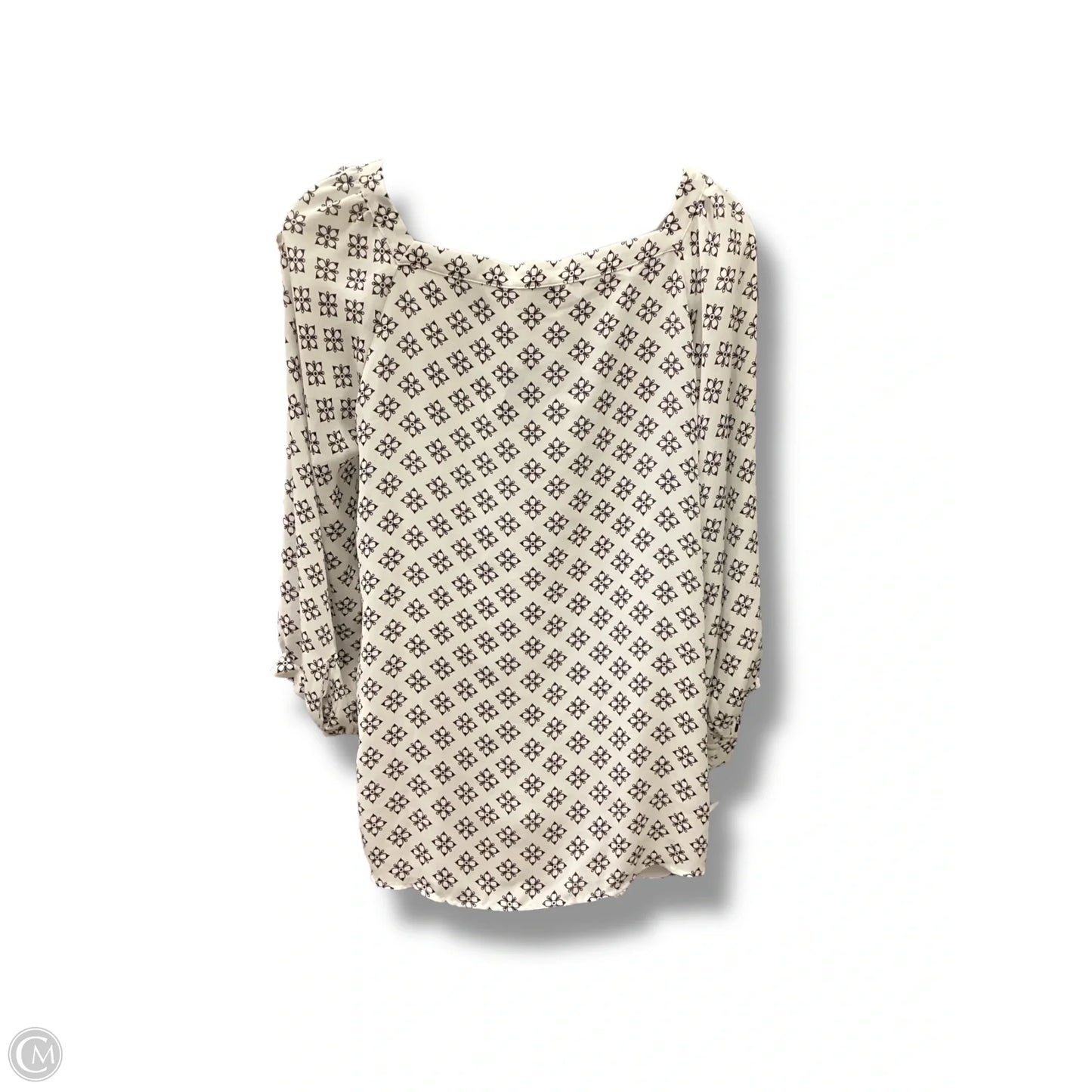 Top Long Sleeve By Loft In Floral Print, Size: S