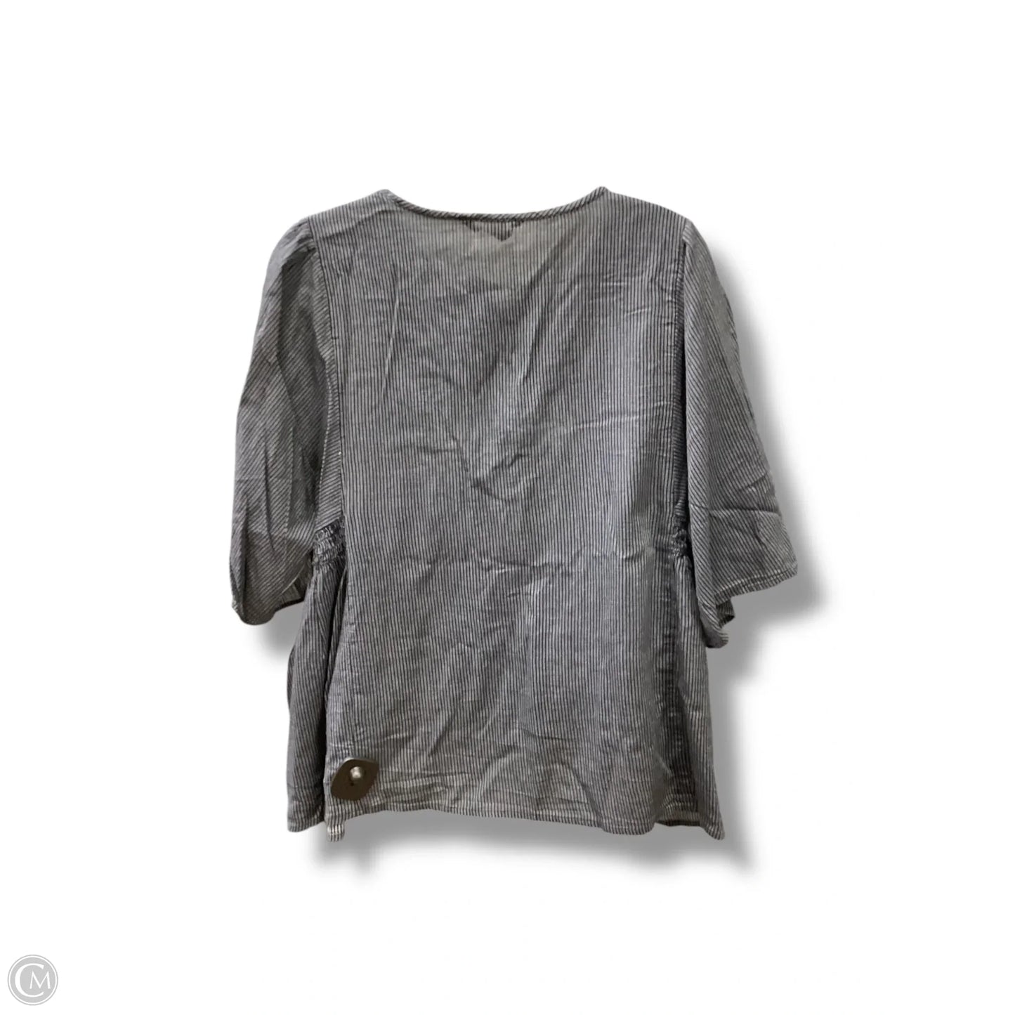 Top 3/4 Sleeve By Banana Republic In Navy, Size: Xl