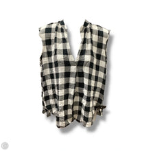 Load image into Gallery viewer, Top Sleeveless By Loft In Plaid Pattern, Size: S
