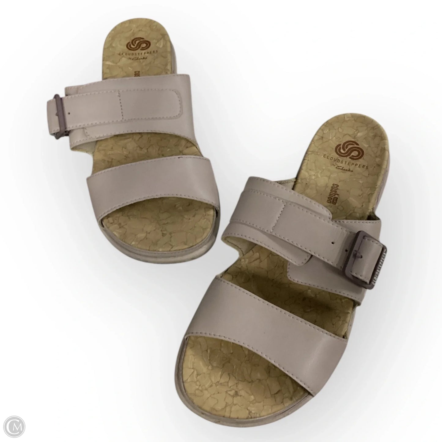 Sandals Flats  In Purple & Tan, Size: 8